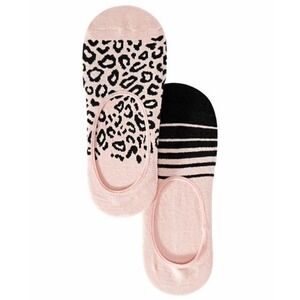 INC Womens 2 Pair Printed Liner Socks